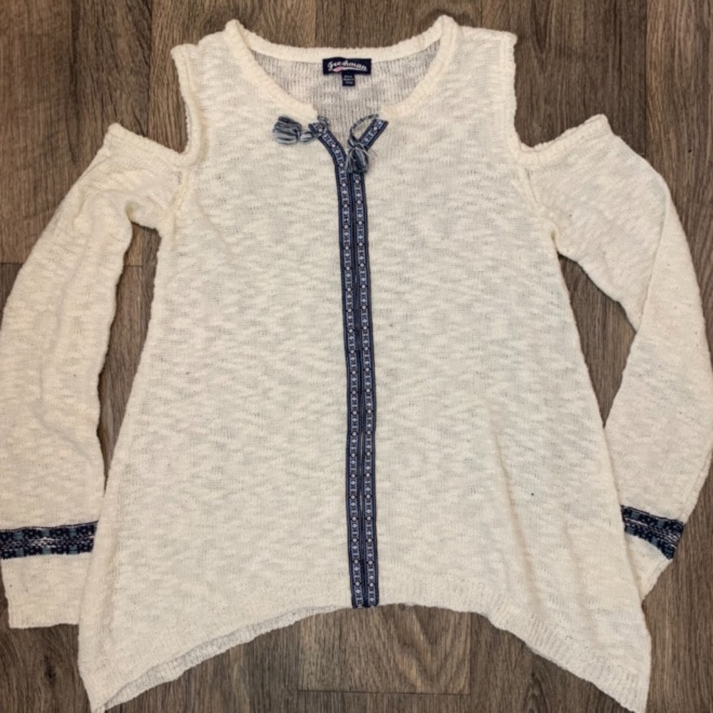 Off the shoulder sweater